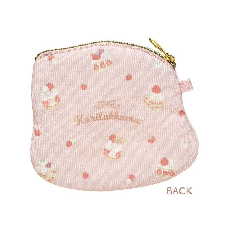 San-X Korilakkuma Strawberry Shortcake Flat Pouch Set [Korilakkuma Store]