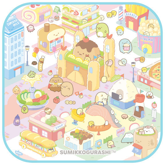 San-X Sumikko Gurashi Tabemono Okoku Mini Towel Blind Bag