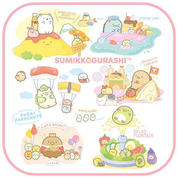 San-X Sumikko Gurashi Tabemono Okoku Mini Towel Blind Bag