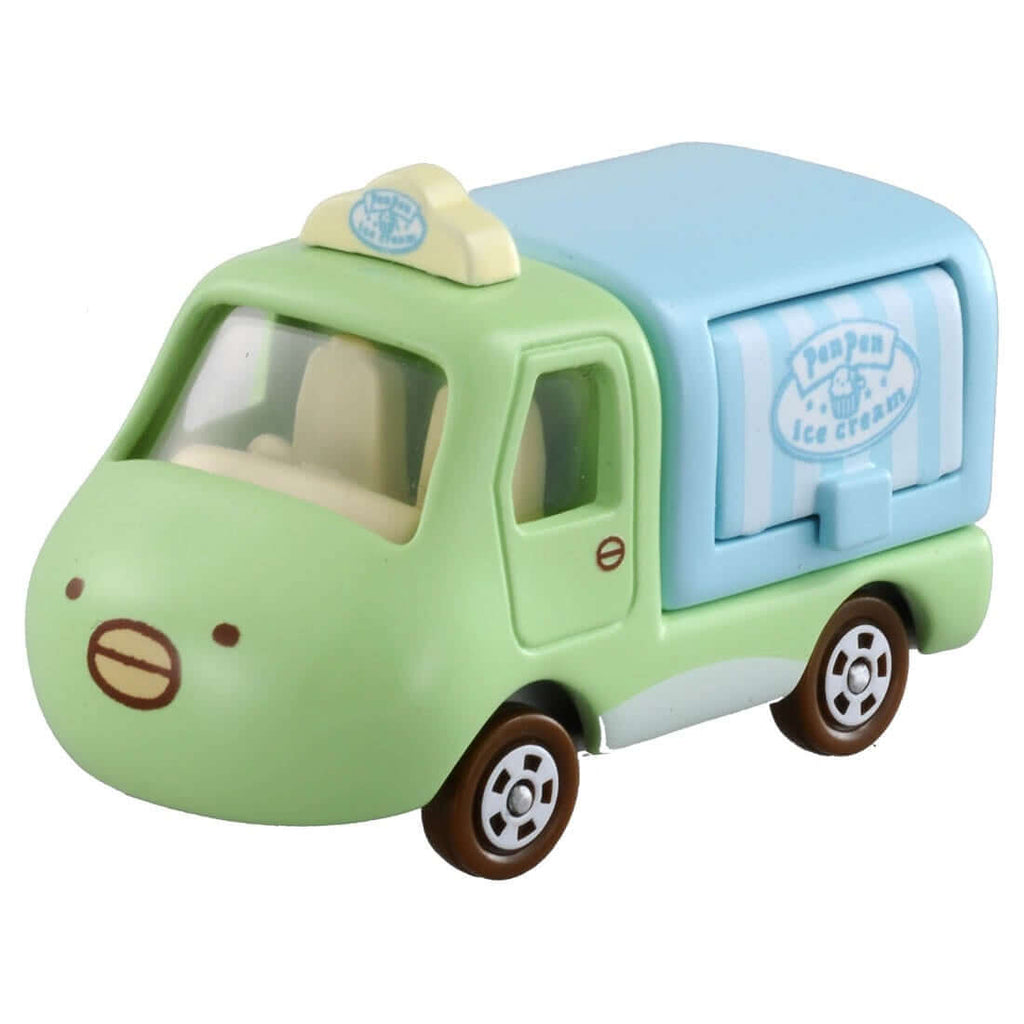 San-X Toy Cars Dream Tomica Sumikko Gurashi Penguin Ice Cream Truck