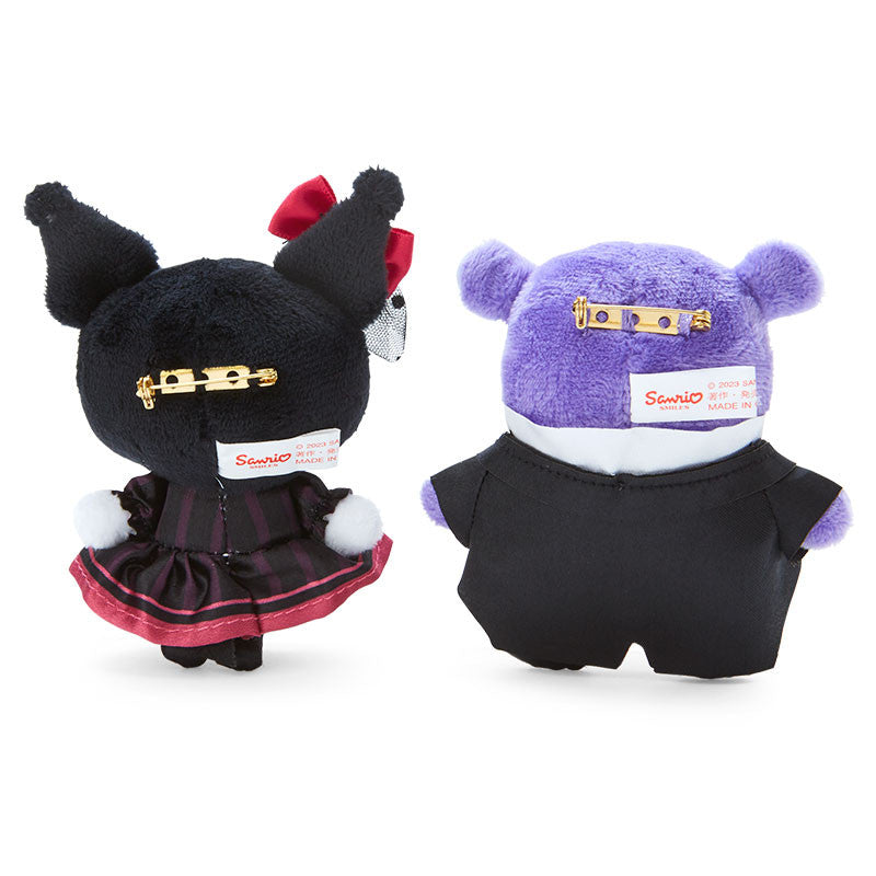 Sanrio Kuromi & Baku Brooch Set [Delusional Lady Kuromi]