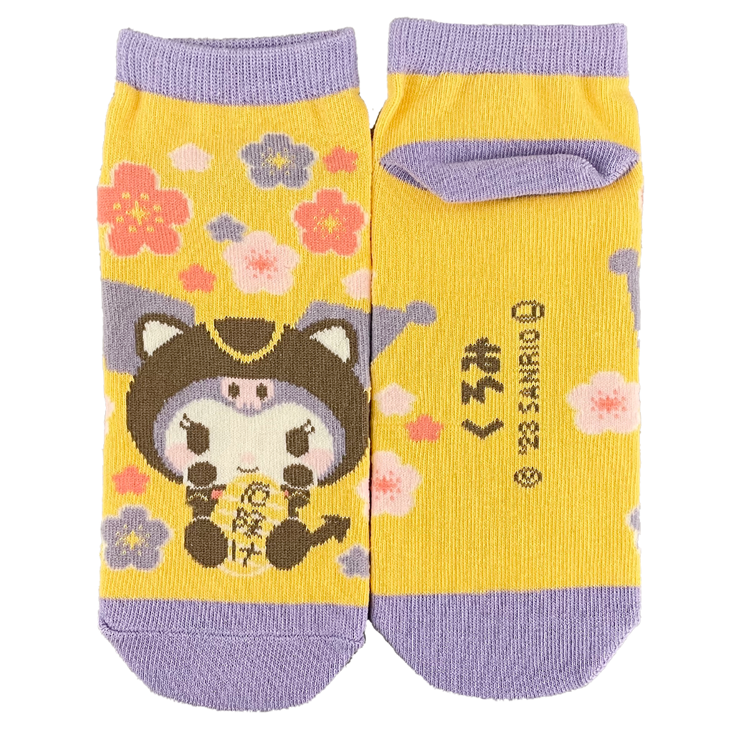 Sanrio Kuromi Maneki Neko Socks