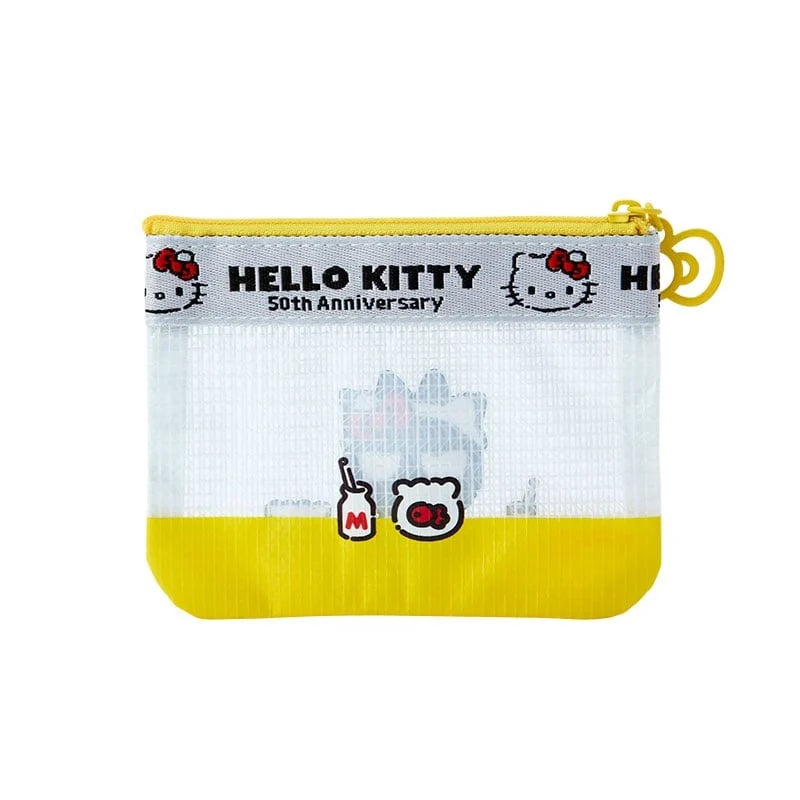 Sanrio Original Bad Badtz-Maru HELLO Everyone! Design Series Flat Pouch