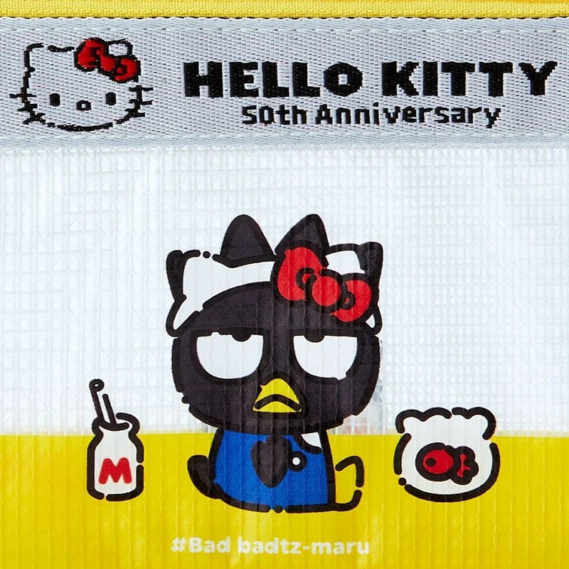 Sanrio Original Bad Badtz-Maru HELLO Everyone! Design Series Flat Pouch