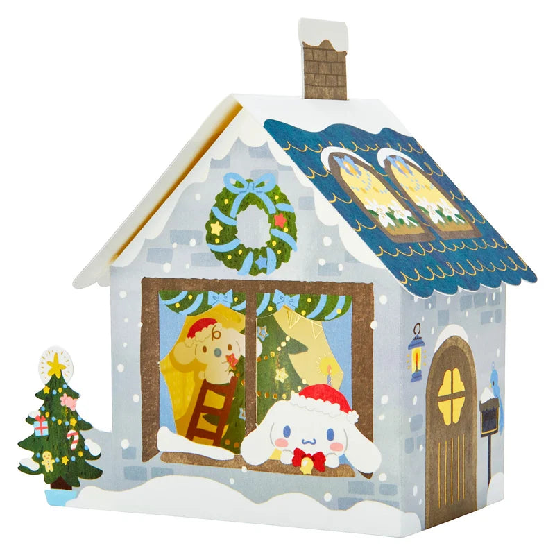 Sanrio Original Cinnamoroll Christmas House Card