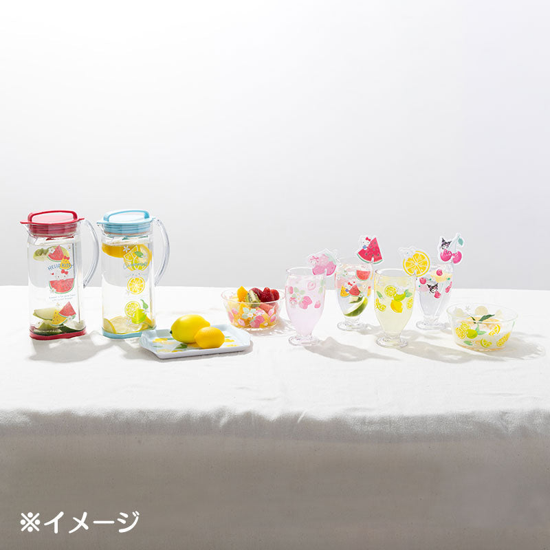 Sanrio Original Cinnamoroll Colourful Fruits Drinks Stirrer