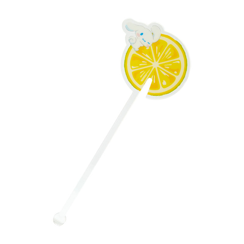 Sanrio Original Cinnamoroll Colourful Fruits Drinks Stirrer