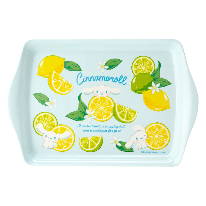 Sanrio Original Cinnamoroll Melamine Drinks Tray