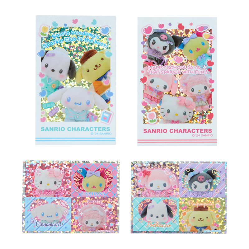 Sanrio Original Decorative Stickers Sanrio Gakuen Kirameki Club Series Sticker Set