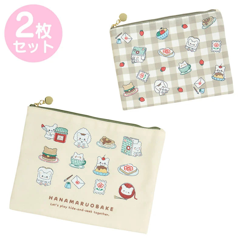 Sanrio Original Hanamaruobake Pouch Set [Itsumo Isshona no! Design Series]