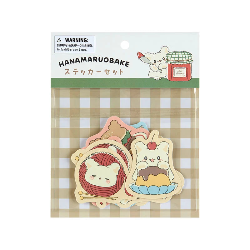 Sanrio Original Hanamaruobake Sticker Set [Itsumo Isshona no! Design Series]