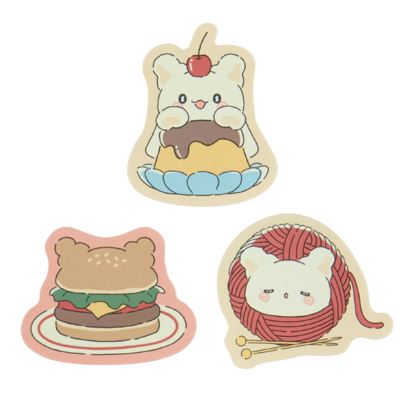 Sanrio Original Hanamaruobake Sticker Set [Itsumo Isshona no! Design Series]