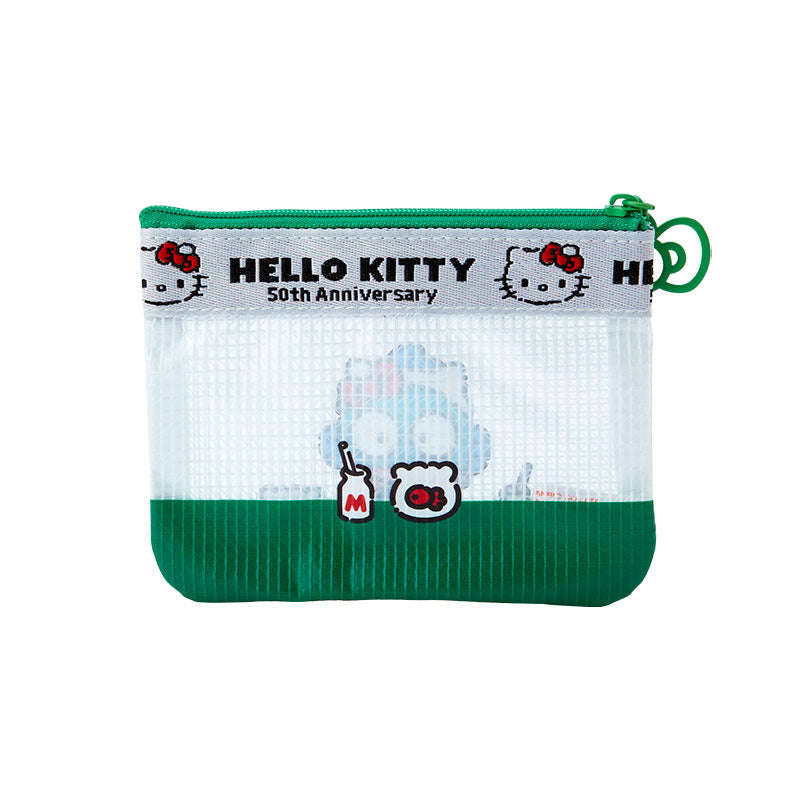 Sanrio Original Hangyodon HELLO Everyone! Design Series Flat Pouch