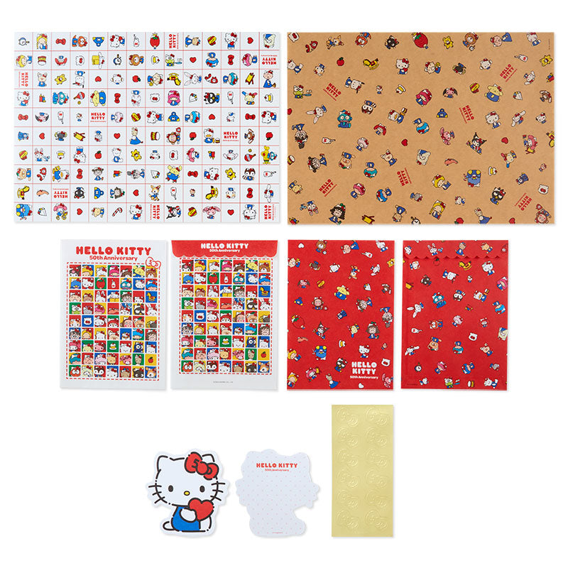 Sanrio Original HELLO Everyone! Design Series Wrapping Set