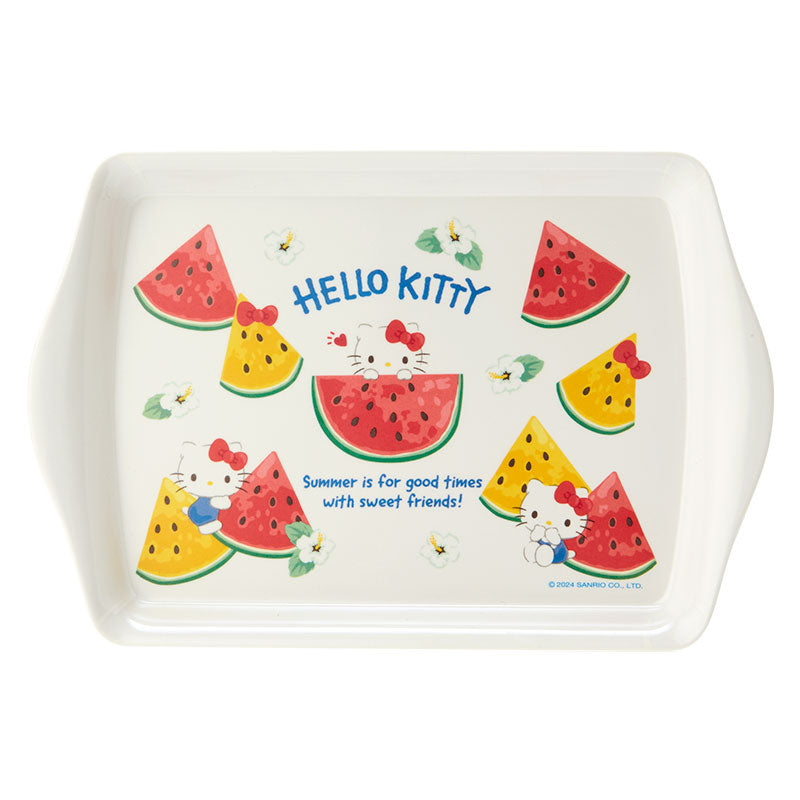 Sanrio Original Hello Kitty Melamine Drinks Tray