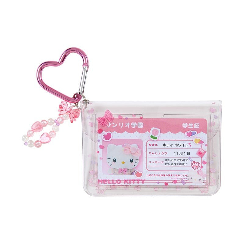 Sanrio Original Hello Kitty Sanrio Gakuen Kirameki Club Series Card Case