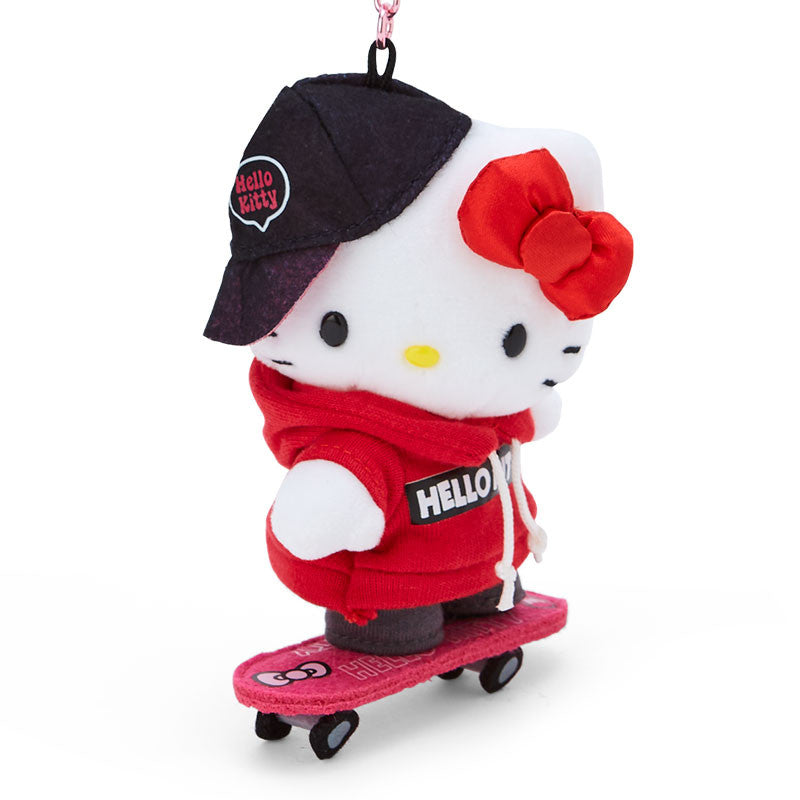 Sanrio Original Hello Kitty Sanrio Skateboard Mascot Plush