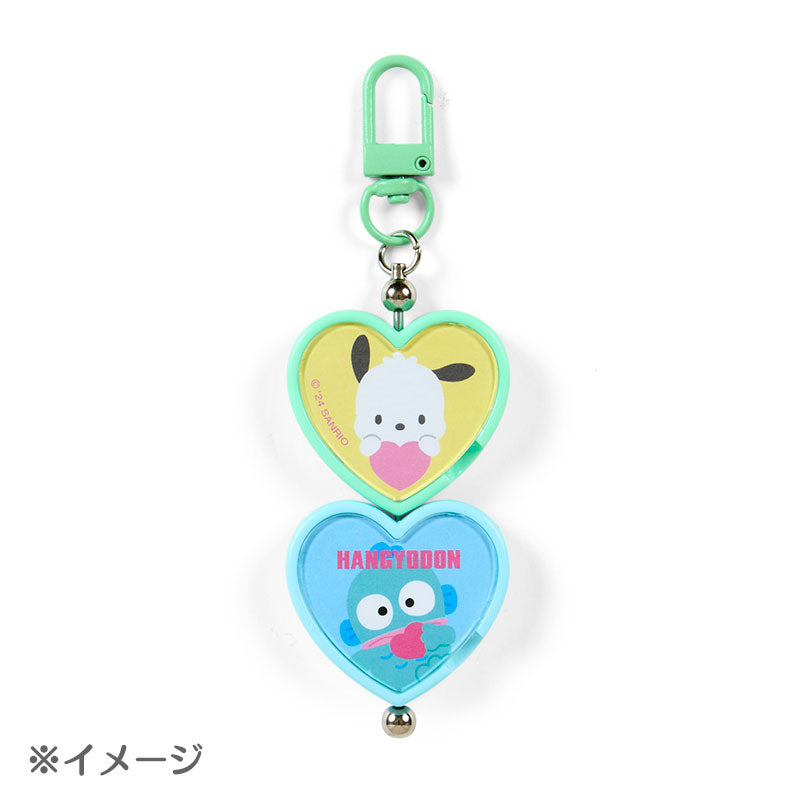 Sanrio Original Keychains 2024 Sanrio Characters Award 3rd Colourful Heart Series Secret Keychain A