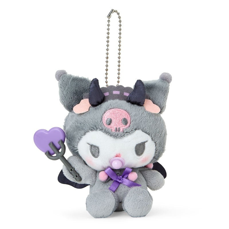 Sanrio Original Kuromi Baby Devil Plush Mascot