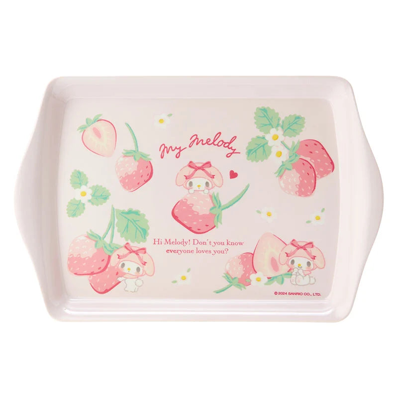 Sanrio Original My Melody Melamine Drinks Tray