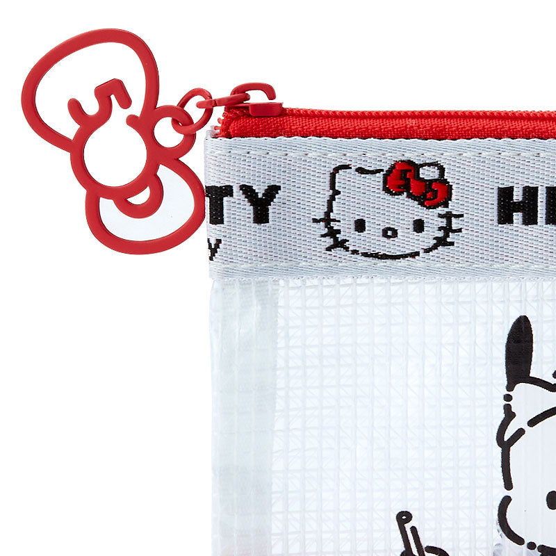 Sanrio Original Pochacco HELLO Everyone! Design Series Flat Pouch