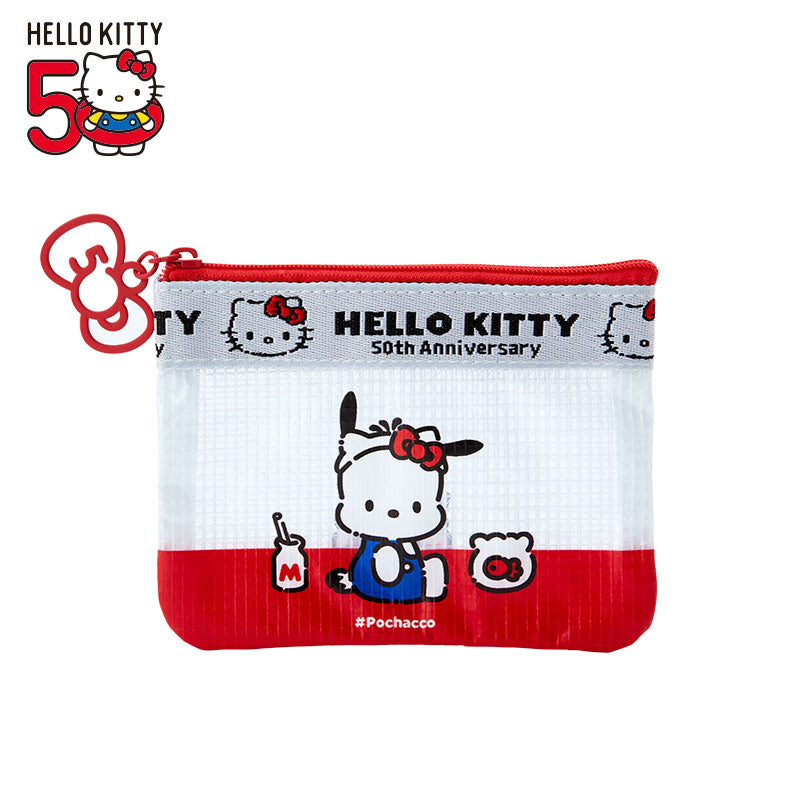 Sanrio Original Pochacco HELLO Everyone! Design Series Flat Pouch