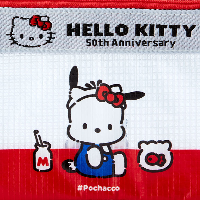 Sanrio Original Pochacco HELLO Everyone! Design Series Flat Pouch