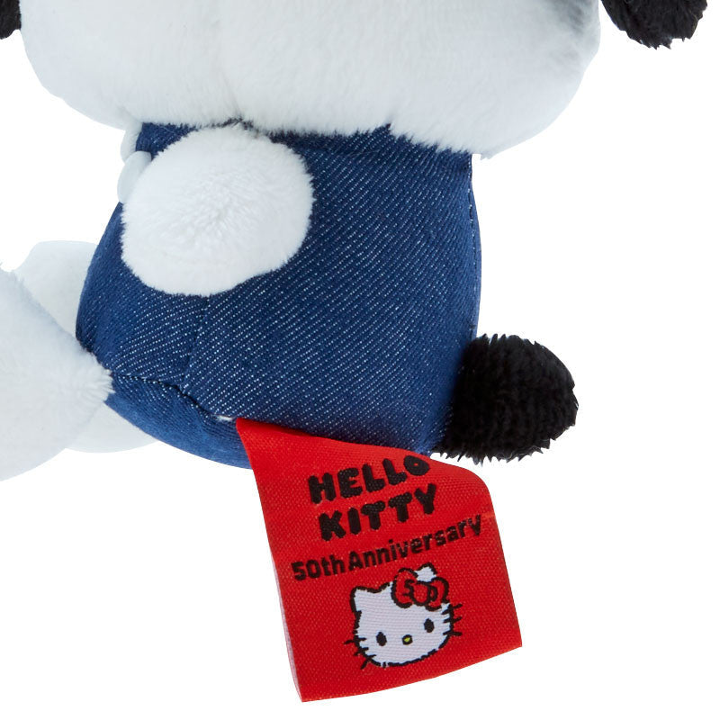 Sanrio Original Pochacco Mascot HELLO Everyone! Design Series Plush [Hello Kitty 50th Anniversary]