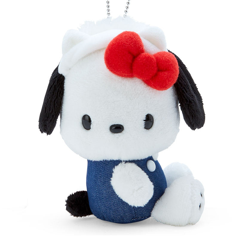 Sanrio Original Pochacco Mascot HELLO Everyone! Design Series Plush [Hello Kitty 50th Anniversary]