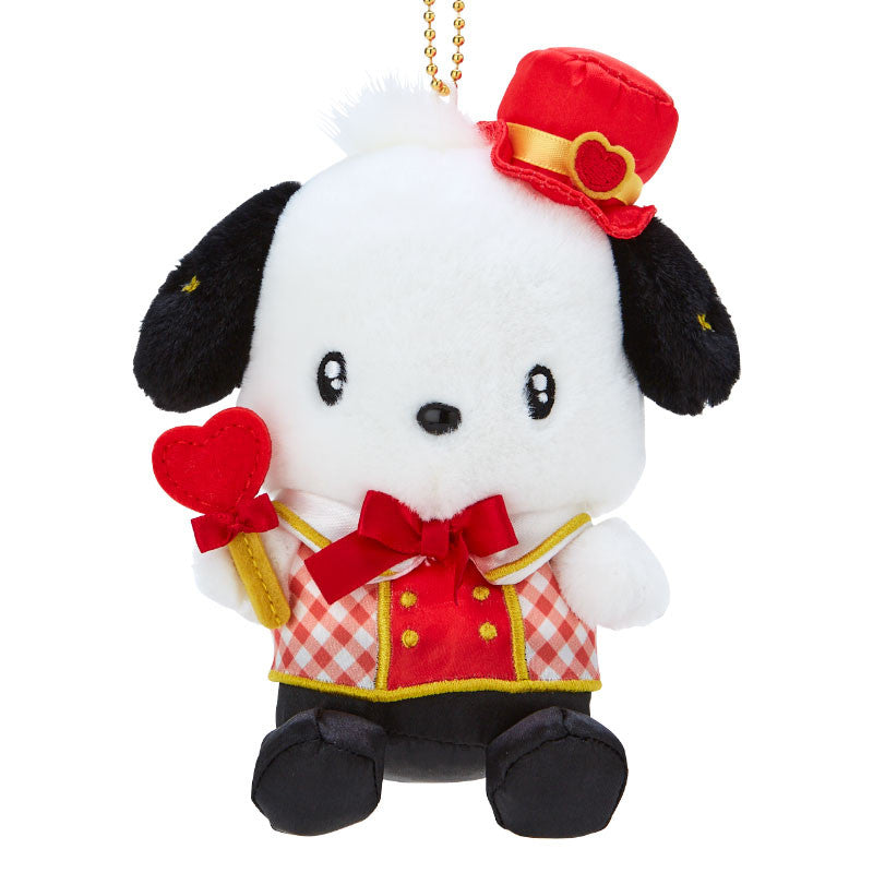 Sanrio Original Pochacco Mascot Plush [Motto Suki Ni Sasechauzo Design Series]