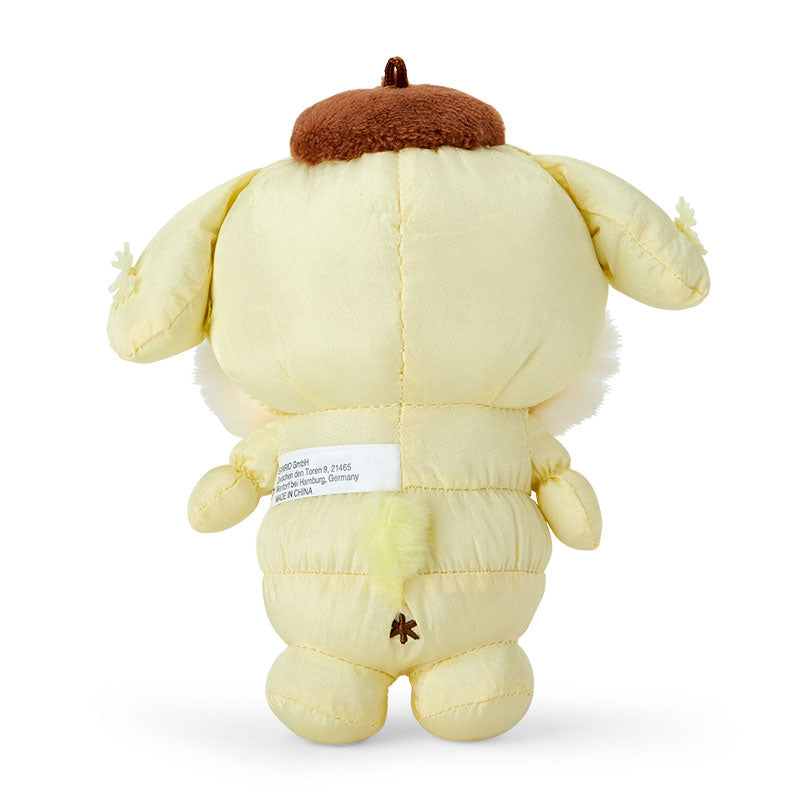 Sanrio Original Pompompurin Fuwa Puku Winter Design Series Mascot Plush