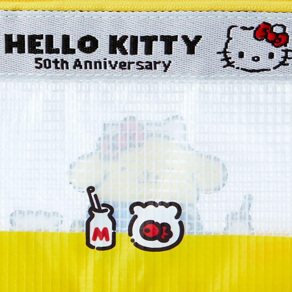 Sanrio Original Pompompurin HELLO Everyone! Design Series Flat Pouch