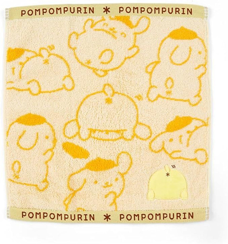 Sanrio Original Pompompurin Oshiri Puripuri Purin Design Series Hand Towel