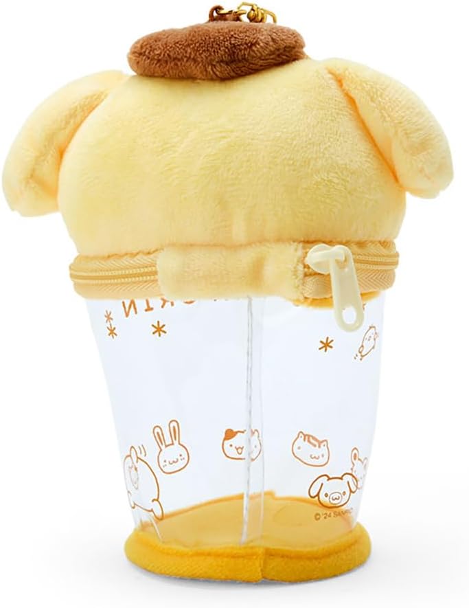 Sanrio Original Pompompurin Oshiri Puripuri Purin Design Vinyl Cup Pouch