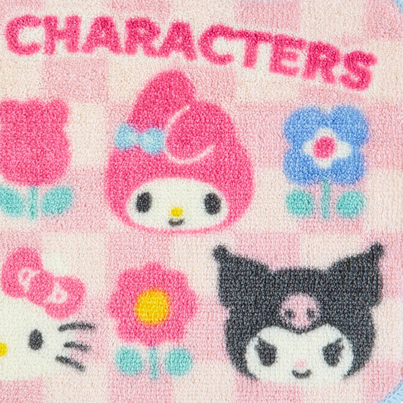 Sanrio Original Sanrio Pastel Checker Design Mini Room Mat