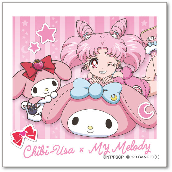 Sanrio Sailor Moon x Sanrio: Chibi Usa x My Melody Die Cut Sticker