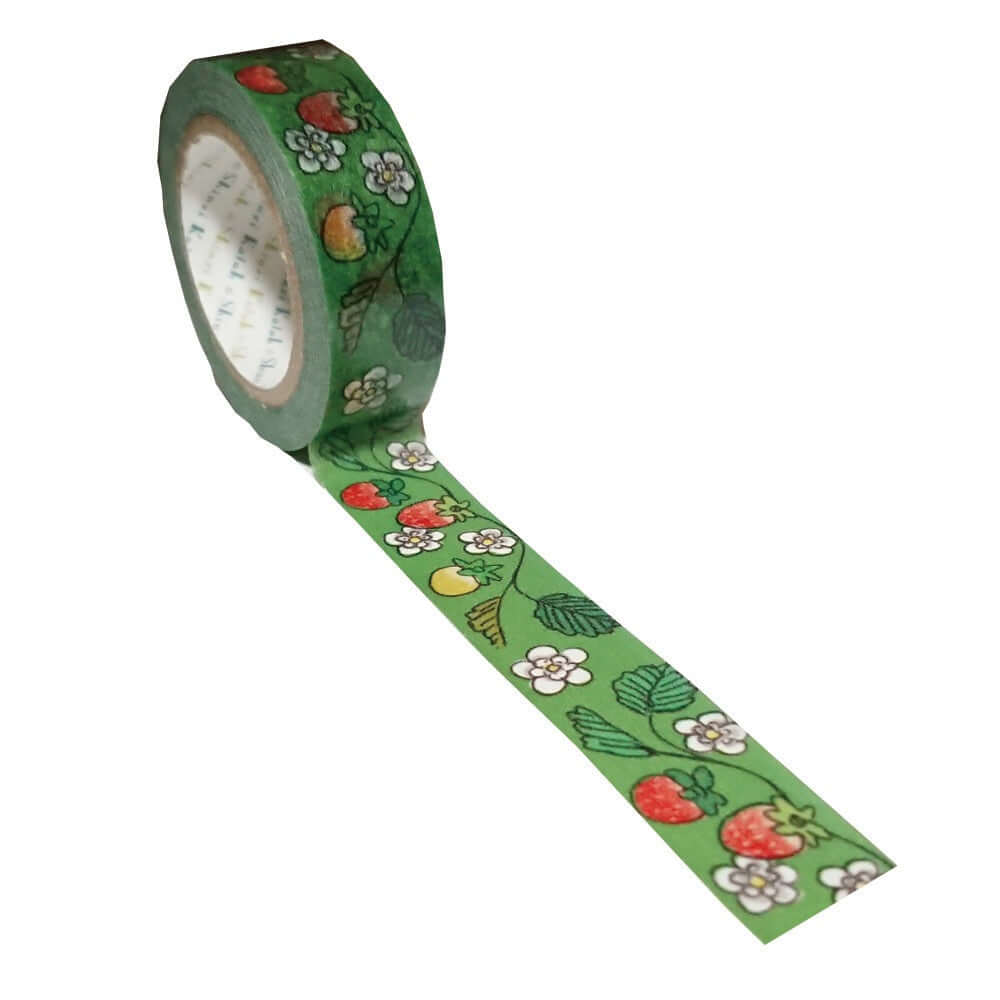 Shinzi Katoh Decorative Tape Strawberry Vine Washi Tape