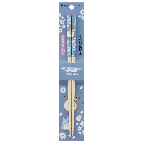 Skater My Neighbour Totoro Bamboo Chopsticks [Blue]