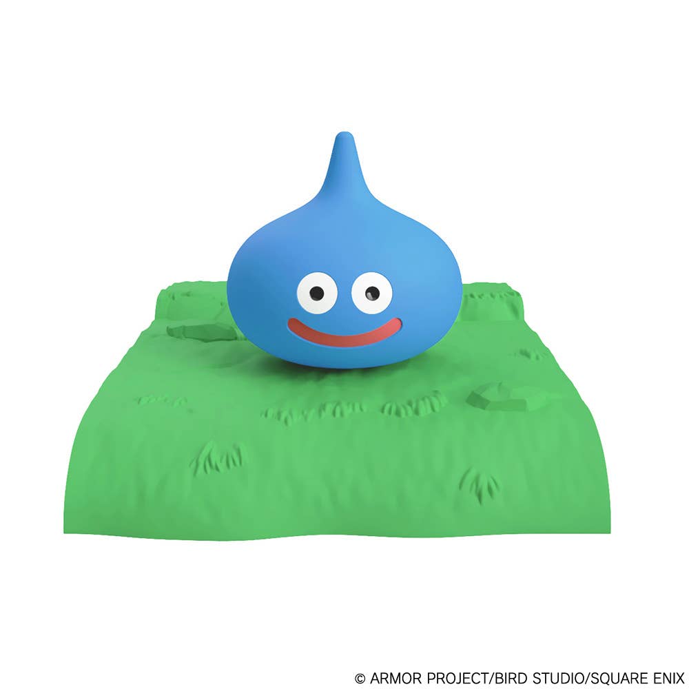 Square Enix Dragon Quest Plastic Model Kit Series Slime With Grassland Base