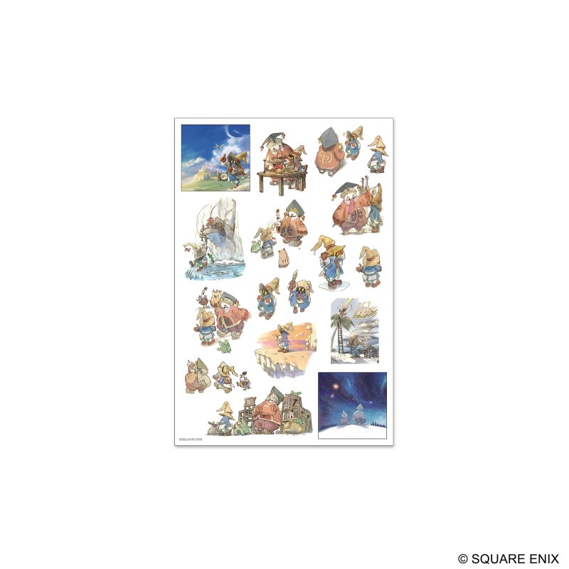 Final Fantasy IX Sheet Sticker Vivi And Grandpa On The Day Of Departur ...