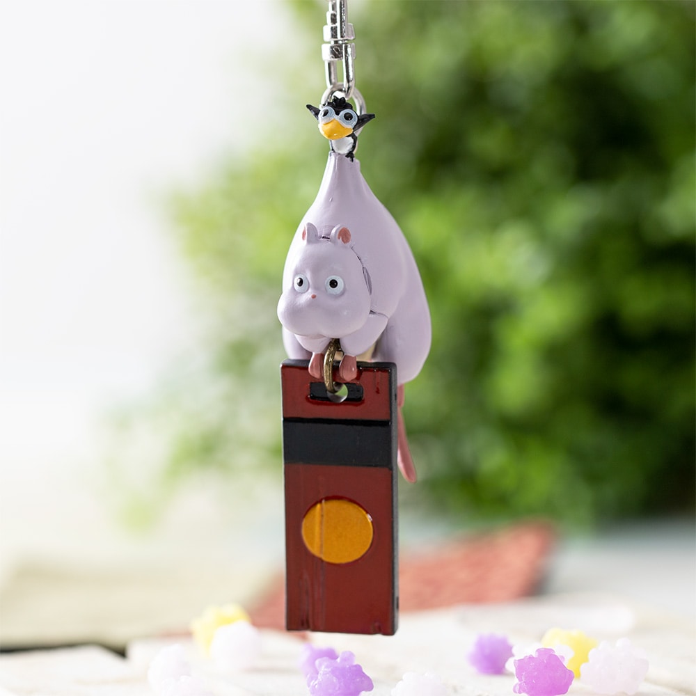 Studio Ghibli Boh and Yuyubird Keychain [Spirited Away]