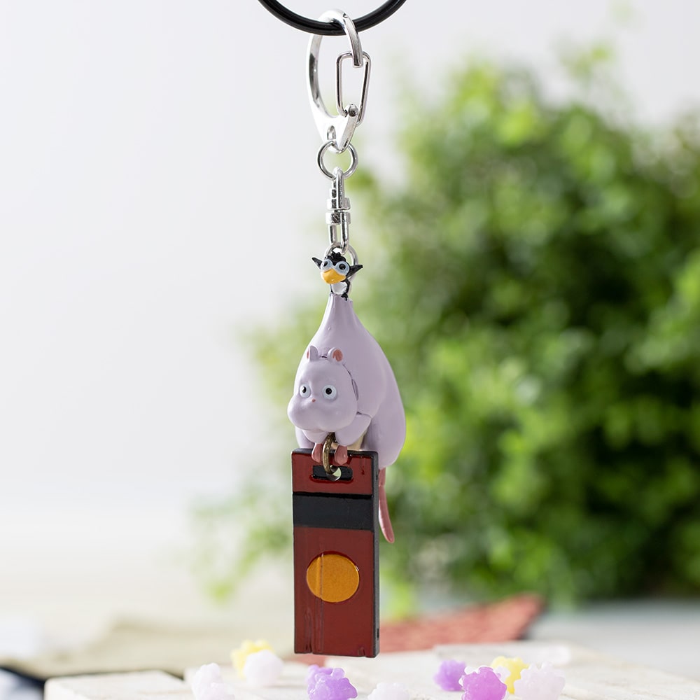 Studio Ghibli Boh and Yuyubird Keychain [Spirited Away]