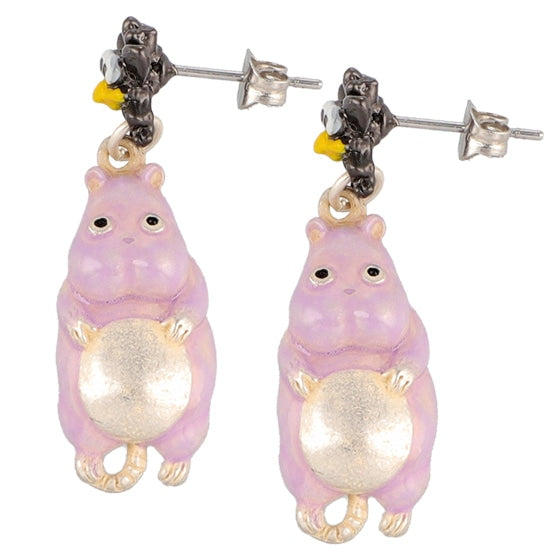 Studio Ghibli Boh and Yuyubird Spirited Away Earrings [Donguri Closet]