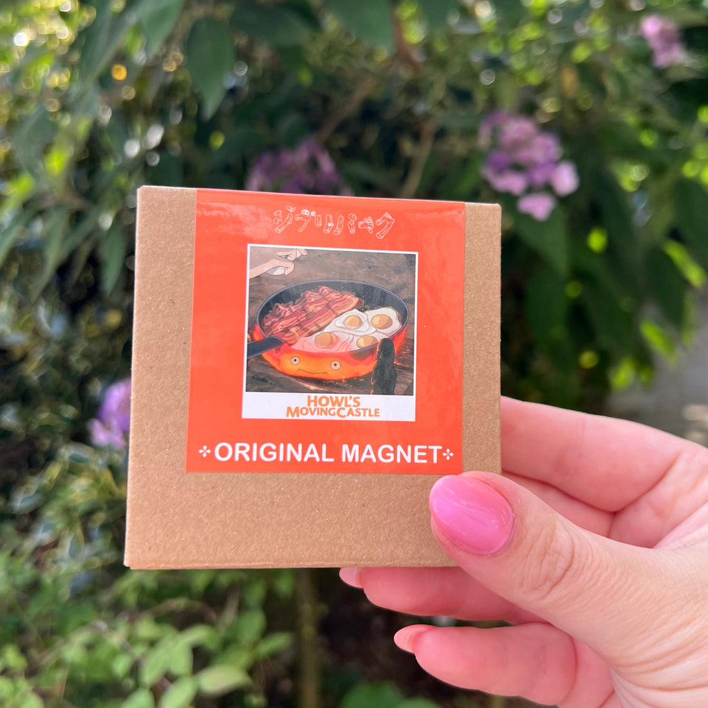 Studio Ghibli Calcifer Bacon and Eggs Magnet [Ghibli Park]