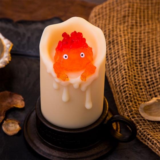 Studio Ghibli Calcifer's Flickering Candlelight [Howl's Moving Castle]