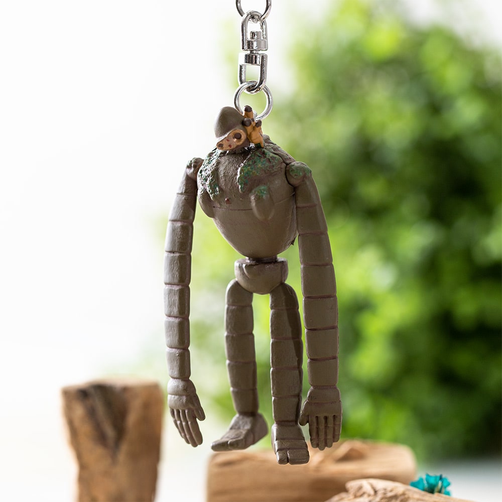 Studio Ghibli Gardener Robot Castle in the Sky Keychain