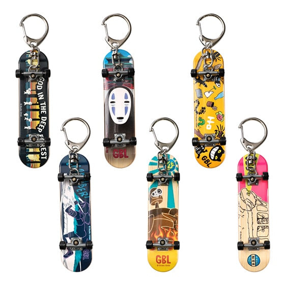 Studio Ghibli GBL Studio Ghibli Mini Skateboard Keychain [Blind Box]