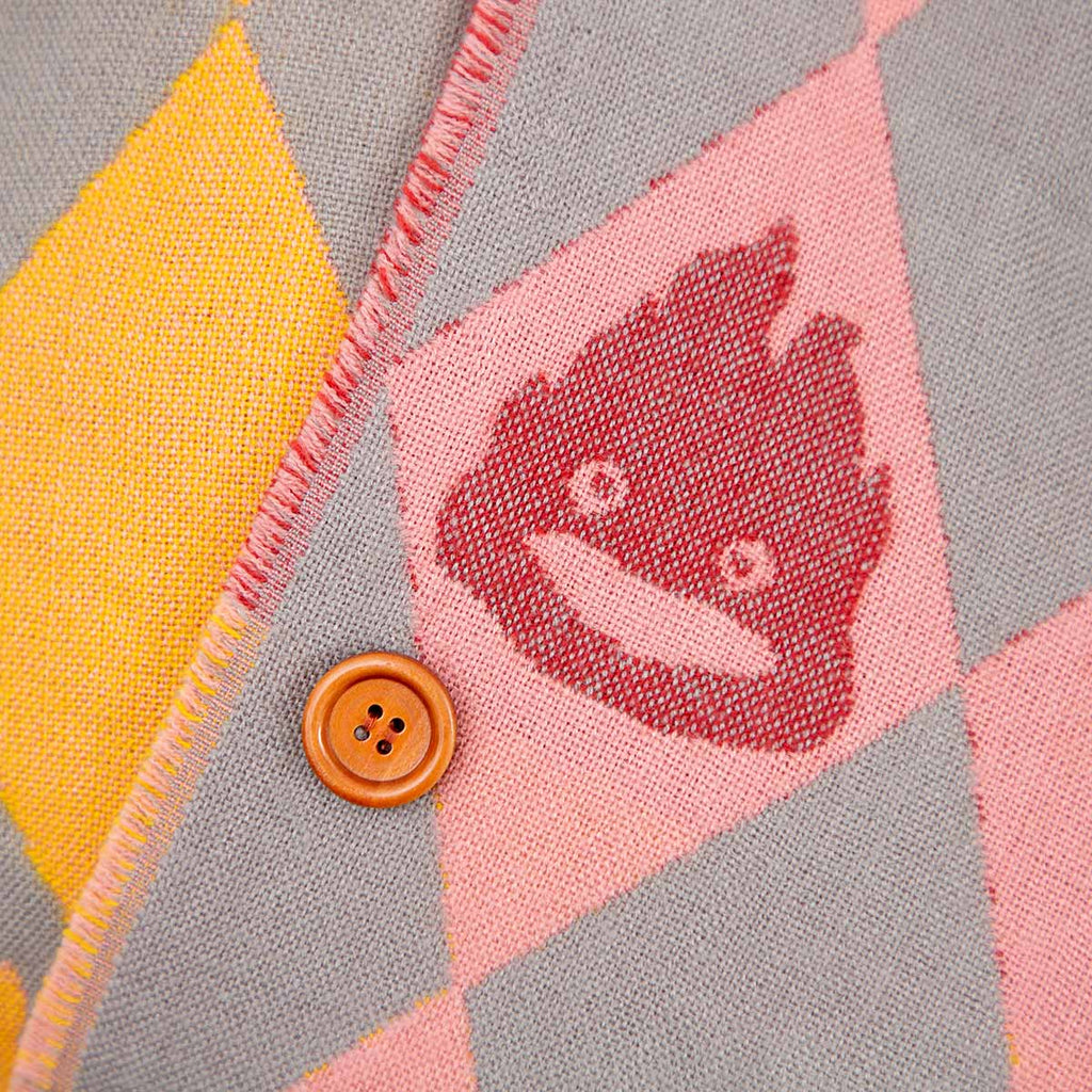 Studio Ghibli Howl’s Moving Castle Calcifer Jacquard Shawl