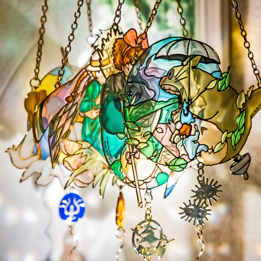 Studio Ghibli Howl's Moving Castle Kaze no Tori Michi Series Suncatcher