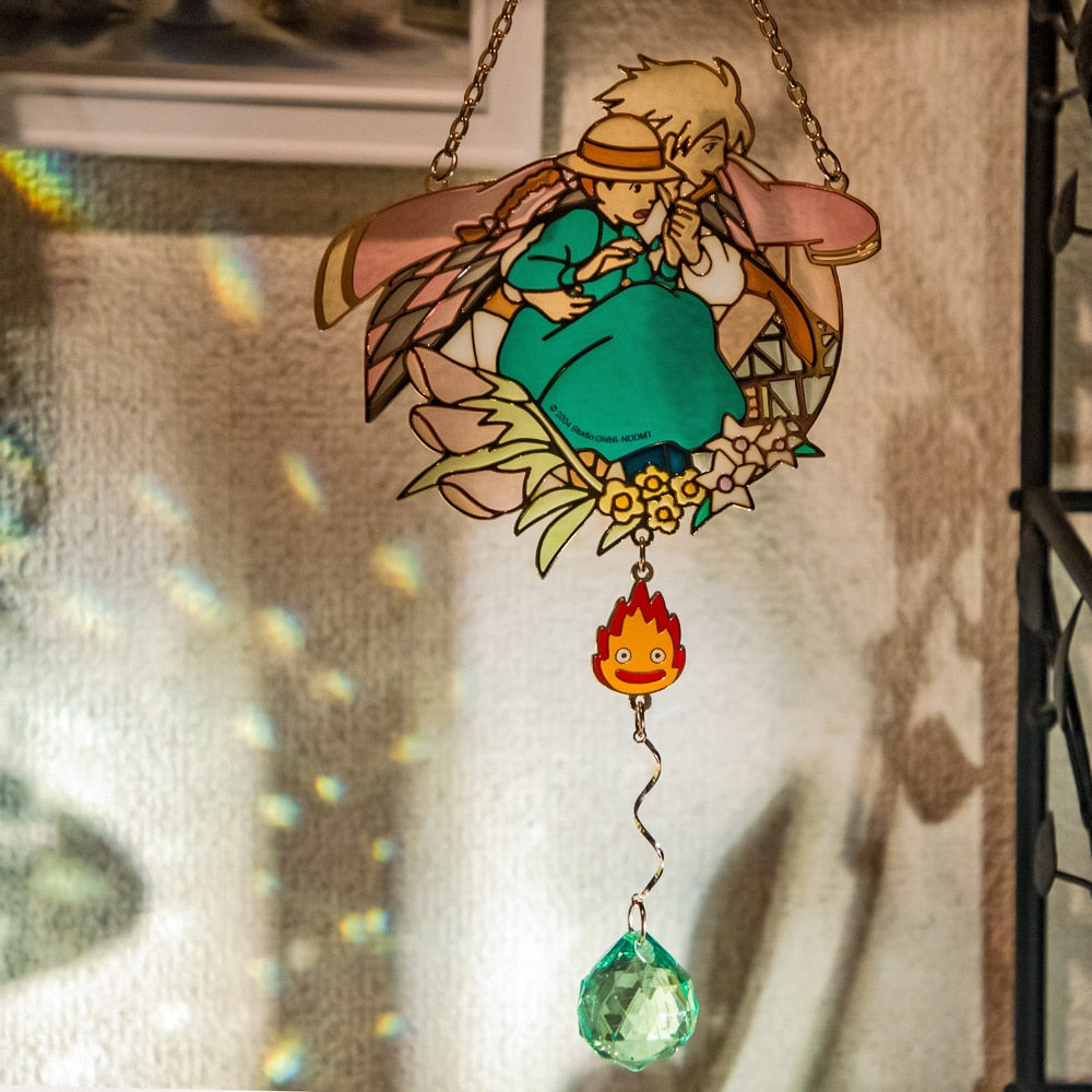 Studio Ghibli Howl's Moving Castle Kaze no Tori Michi Series Suncatcher